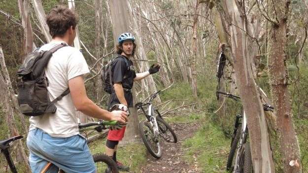 Ryan explains how the Epic trail has used some existing trail, and plenty of new purpose built singletrack.