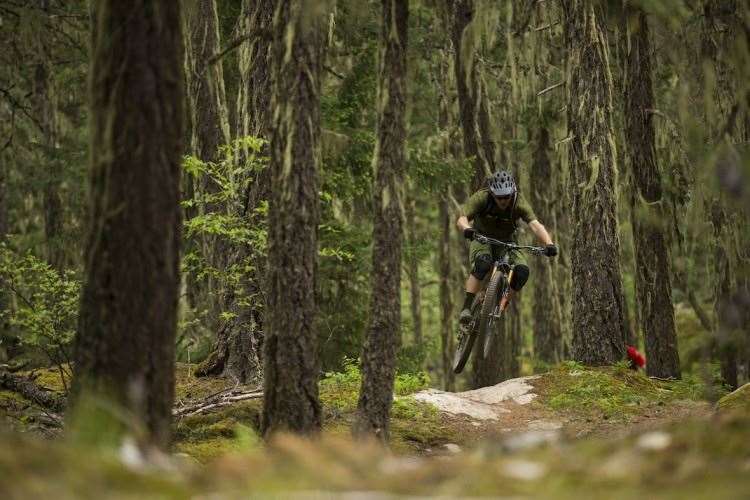 Ryan Vanderham and Andrew Shandro in Pemberton, British Columbia