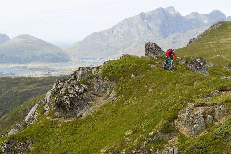 LOFOTEN, NORWAY - 27 August 2015 - during the Santa Cruz Bicycles 5010 shoot on Lofoten with Steve Peat & Cut Media. Photo by Gary Perkin