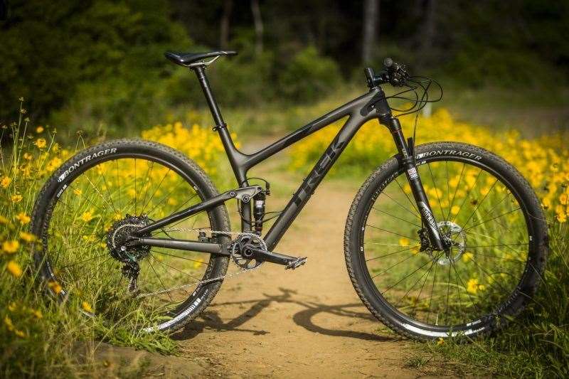 Trek Top Fuel 9.8SL bike review. Photo: Tim Bardsley-Smith