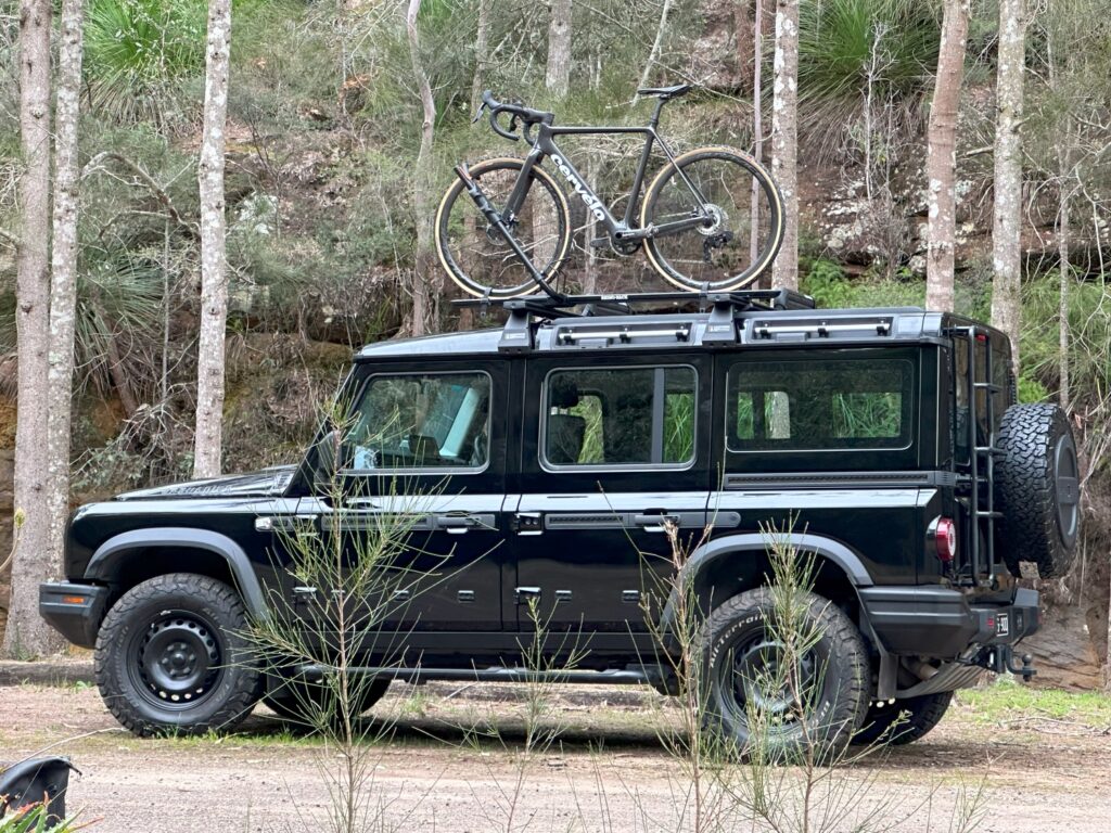 Ineos Grenadier with Cervelo R5 CX 