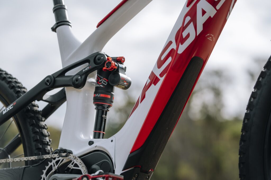 Sram eagle powertrain on the GAS GAS MXC 5