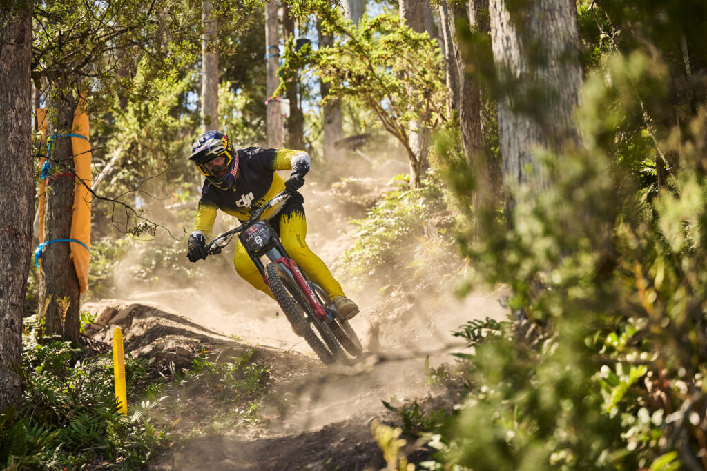 Brook MacDonald performs during the Red Bull Hardline